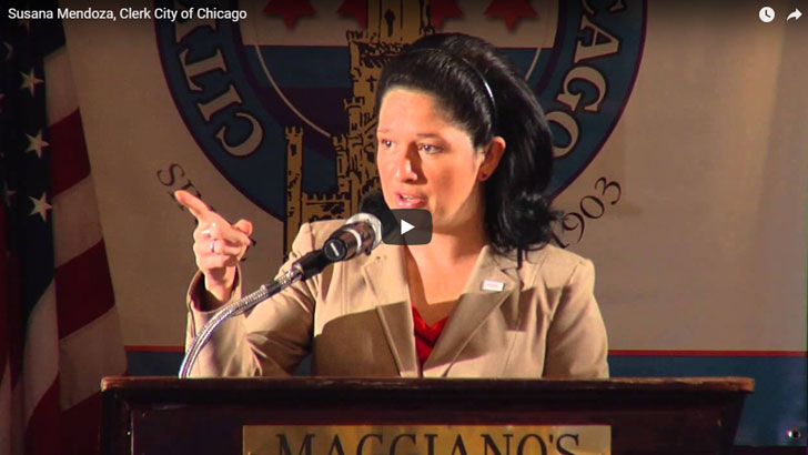 City Club of Chicago: Chicago City Clerk Susana Mendoza in 2013 [VIDEO]