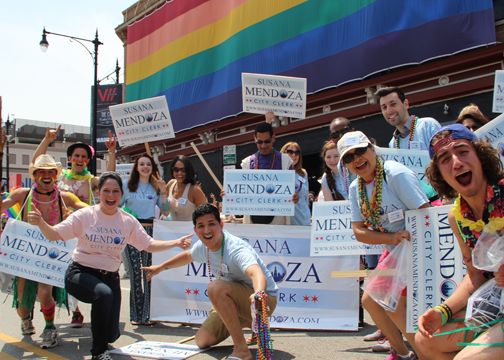 City Clerk Susana Mendoza Chicago Pride