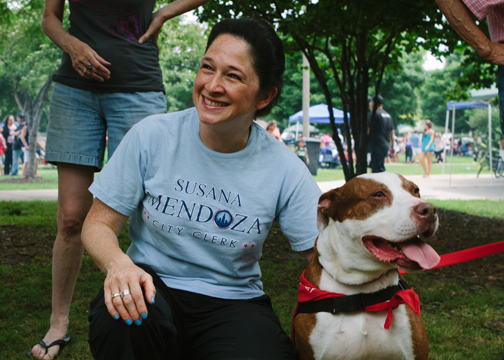 City Clerk Susana Mendoza PAWS Chicago